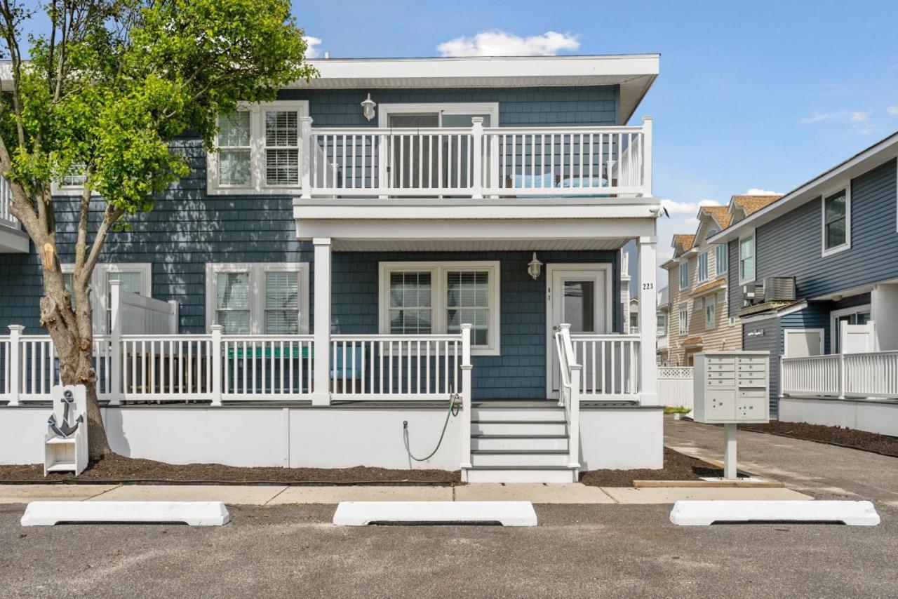 Beach Block Parking Modern Decor Porch Brigantine Bagian luar foto