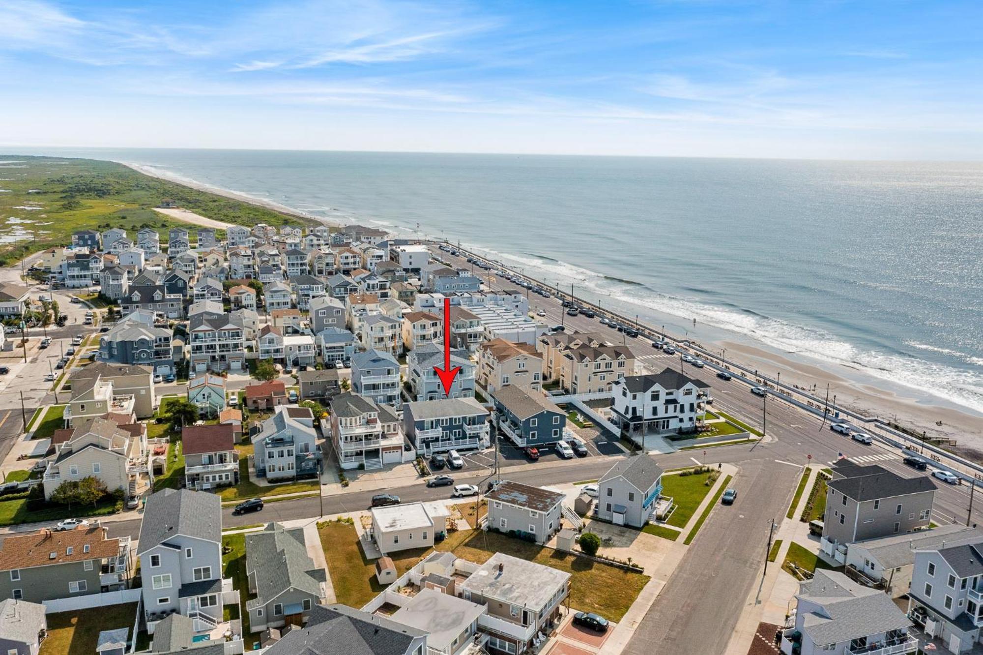 Beach Block Parking Modern Decor Porch Brigantine Bagian luar foto