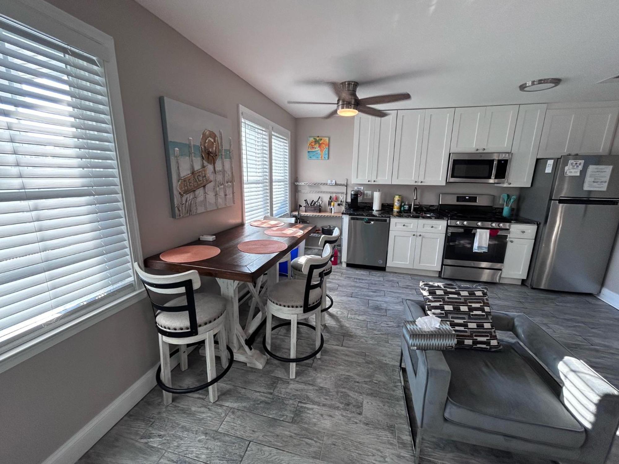 Beach Block Parking Modern Decor Porch Brigantine Bagian luar foto