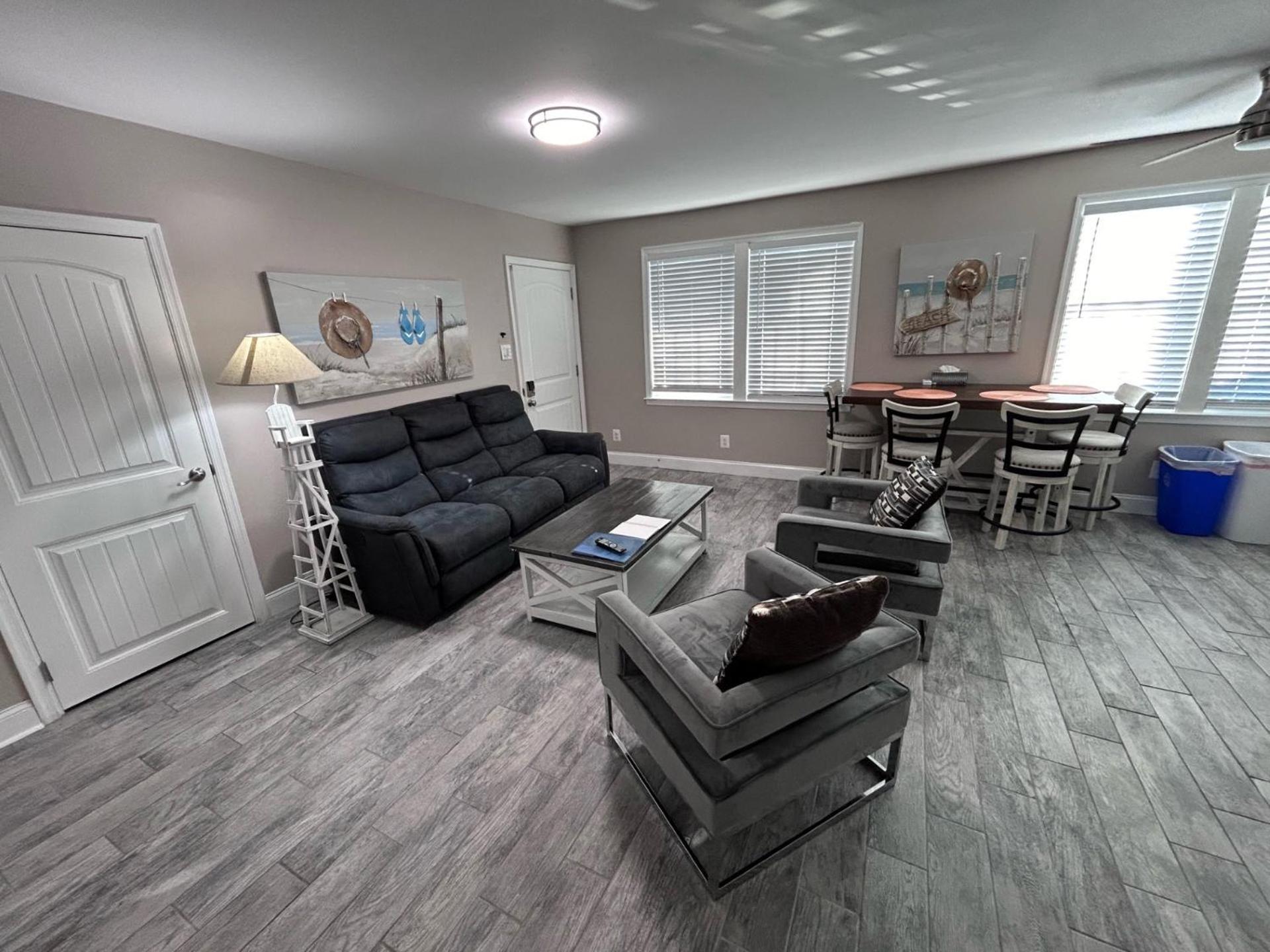 Beach Block Parking Modern Decor Porch Brigantine Bagian luar foto